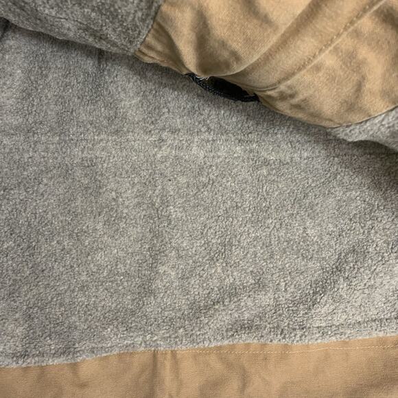 CARHARTT Mens 2XL Brown Sherpa Lined Sandstone Chore Coat Jacket C61 CML - Picture 9 of 14